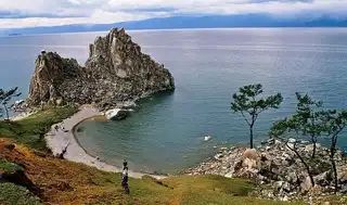 The island of Olhon, the Russian paradise