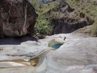 Places to make canyoning on the island of La Réunion