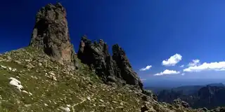 Hiking on the mythical GR20 in Corsica