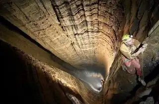 Krubera's gouff, the deepest natural cavity in the world