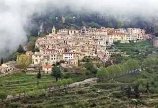 The villages perched from the French Riviera