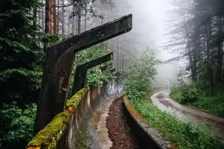 The abandoned remains of the Sarajevo Olympic Games