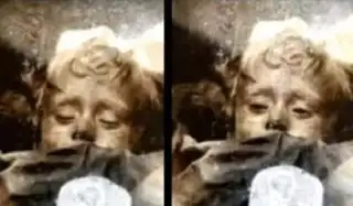 Why does this Sicilian mummy seem to open and close your eyes?