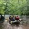 Places of rafting in the Morvan Natural Park