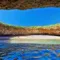 The hidden beach of the Marieta Islands in Mexico