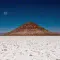 The Cone d'Arita in the Salar d'Arizaro in Argentina