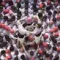 The human towers of the Concurs de Castells in Tarragona