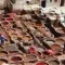 The traditional tanneries of Fez, Morocco