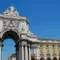 Visit the Arc de Triomphe de la rua Augusta in Lisbon